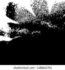 Light Distressed Background. Ink Print Distress Background. Grunge Texture. Vector.