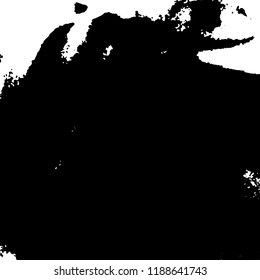 Light Distressed Background. Ink Print Distress Background. Grunge Texture. Vector.