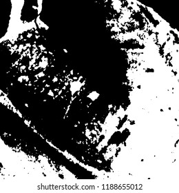 Light Distressed Background. Ink Print Distress Background. Grunge Texture. Vector.