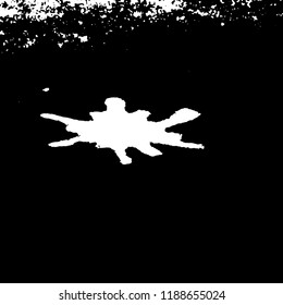 Light Distressed Background. Ink Print Distress Background. Grunge Texture. Vector.