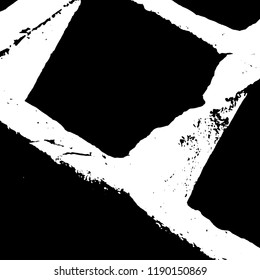 Light Distressed Background. Ink Print Distress Background. Grunge Texture. Vector.