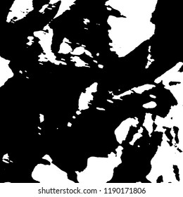 Light Distressed Background. Ink Print Distress Background. Grunge Texture. Vector.