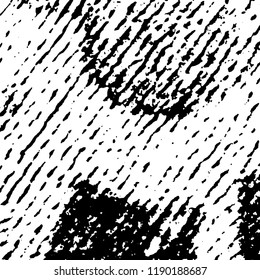 Light Distressed Background. Ink Print Distress Background. Grunge Texture. Vector.