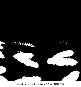Light Distressed Background. Ink Print Distress Background. Grunge Texture. Vector.