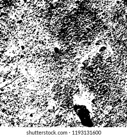 Light Distressed Background. Ink Print Distress Background. Grunge Texture. Vector.