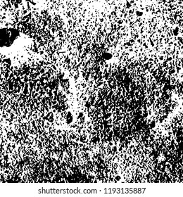 Light Distressed Background. Ink Print Distress Background. Grunge Texture. Vector.