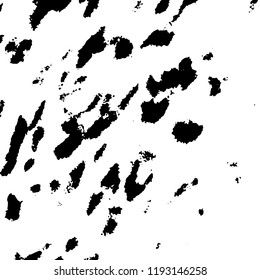 Light Distressed Background. Ink Print Distress Background. Grunge Texture. Vector.