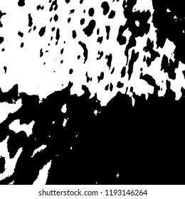 Light Distressed Background. Ink Print Distress Background. Grunge Texture. Vector.
