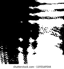 Light Distressed Background. Ink Print Distress Background. Grunge Texture. Vector.