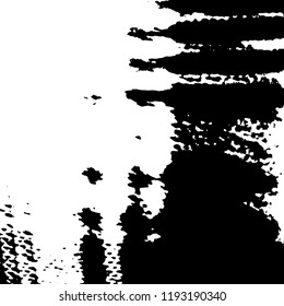 Light Distressed Background. Ink Print Distress Background. Grunge Texture. Vector.