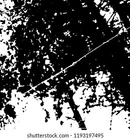 Light Distressed Background. Ink Print Distress Background. Grunge Texture. Vector.