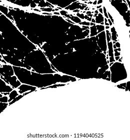 Light Distressed Background. Ink Print Distress Background. Grunge Texture. Vector.