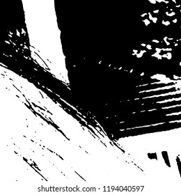 Light Distressed Background. Ink Print Distress Background. Grunge Texture. Vector.