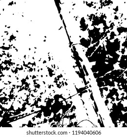 Light Distressed Background. Ink Print Distress Background. Grunge Texture. Vector.