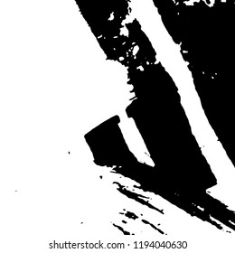 Light Distressed Background. Ink Print Distress Background. Grunge Texture. Vector.