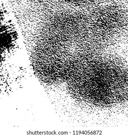 Light Distressed Background. Ink Print Distress Background. Grunge Texture. Vector.