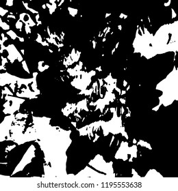 Light Distressed Background. Ink Print Distress Background. Grunge Texture. Vector.