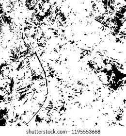 Light Distressed Background. Ink Print Distress Background. Grunge Texture. Vector.