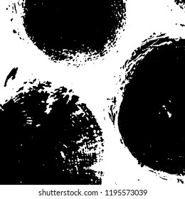 Light Distressed Background. Ink Print Distress Background. Grunge Texture. Vector.