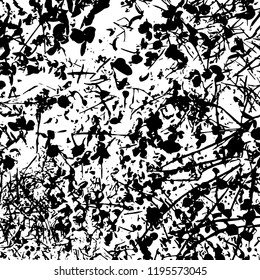 Light Distressed Background. Ink Print Distress Background. Grunge Texture. Vector.
