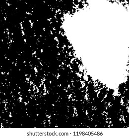 Light Distressed Background. Ink Print Distress Background. Grunge Texture. Vector.