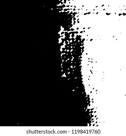 Light Distressed Background. Ink Print Distress Background. Grunge Texture. Vector.