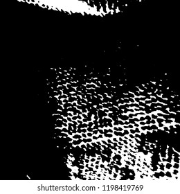 Light Distressed Background. Ink Print Distress Background. Grunge Texture. Vector.