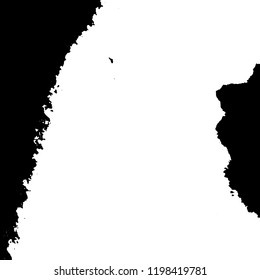 Light Distressed Background. Ink Print Distress Background. Grunge Texture. Vector.