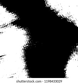 Light Distressed Background. Ink Print Distress Background. Grunge Texture. Vector.