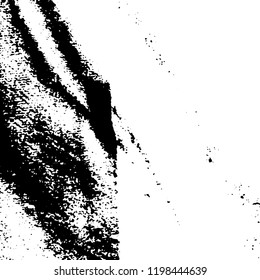 Light Distressed Background. Ink Print Distress Background. Grunge Texture. Vector.