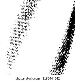 Light Distressed Background. Ink Print Distress Background. Grunge Texture. Vector.
