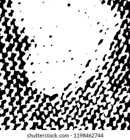 Light Distressed Background. Ink Print Distress Background. Grunge Texture. Vector.