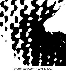 Light Distressed Background. Ink Print Distress Background. Grunge Texture. Vector.