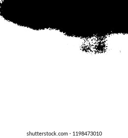 Light Distressed Background. Ink Print Distress Background. Grunge Texture. Vector.
