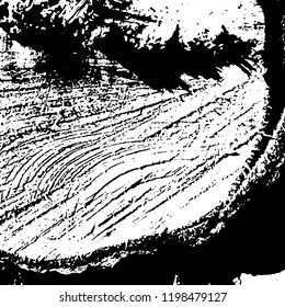 Light Distressed Background. Ink Print Distress Background. Grunge Texture. Vector.