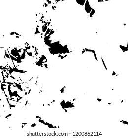 Light Distressed Background. Ink Print Distress Background. Grunge Texture. Vector.