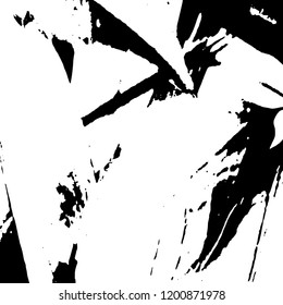 Light Distressed Background. Ink Print Distress Background. Grunge Texture. Vector.