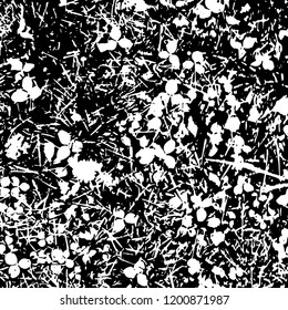 Light Distressed Background. Ink Print Distress Background. Grunge Texture. Vector.