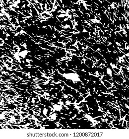 Light Distressed Background. Ink Print Distress Background. Grunge Texture. Vector.