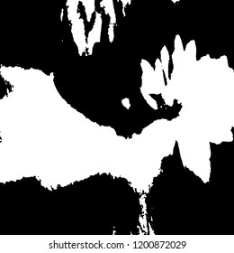 Light Distressed Background. Ink Print Distress Background. Grunge Texture. Vector.
