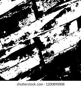 Light Distressed Background. Ink Print Distress Background. Grunge Texture. Vector.