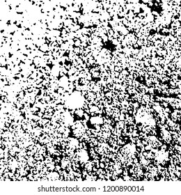 Light Distressed Background. Ink Print Distress Background. Grunge Texture. Vector.