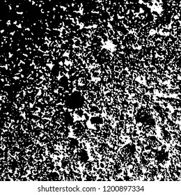 Light Distressed Background. Ink Print Distress Background. Grunge Texture. Vector.