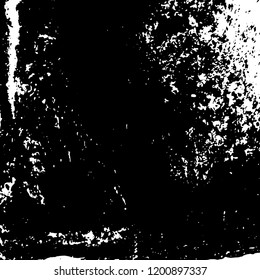 Light Distressed Background. Ink Print Distress Background. Grunge Texture. Vector.