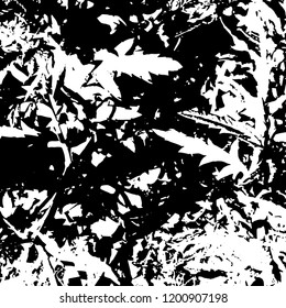 Light Distressed Background. Ink Print Distress Background. Grunge Texture. Vector.