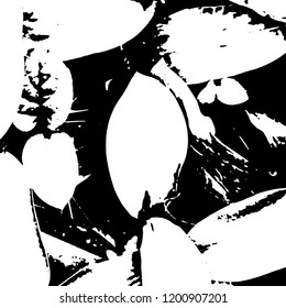 Light Distressed Background. Ink Print Distress Background. Grunge Texture. Vector.