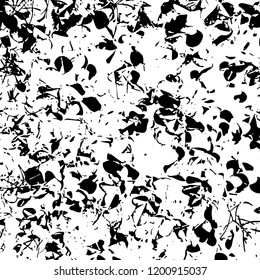 Light Distressed Background. Ink Print Distress Background. Grunge Texture. Vector.