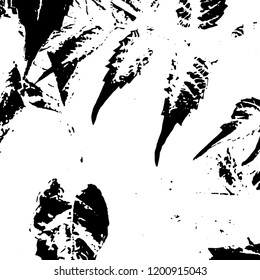 Light Distressed Background. Ink Print Distress Background. Grunge Texture. Vector.