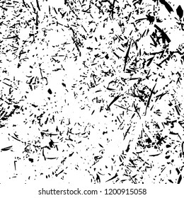 Light Distressed Background. Ink Print Distress Background. Grunge Texture. Vector.