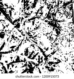 Light Distressed Background. Ink Print Distress Background. Grunge Texture. Vector.